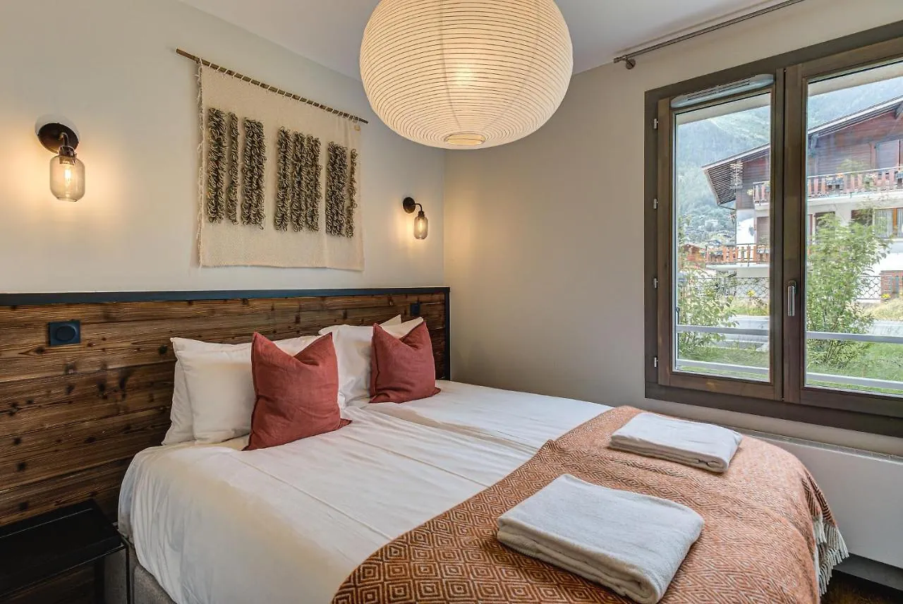 White Pearl A05 Modern Apartment Chamonix Alpes Travel Sleeps 4 To 6 프랑스